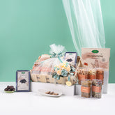 प्रीमियम गिफ्ट हैम्पर, 1455 ग्राम कुल सामग्री